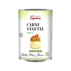 Carne Vegetal Superbom Lata 400g