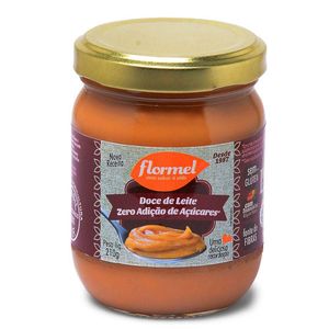 Doce de Leite Flormel Zero Açúcar Tradicional 210g