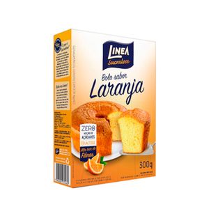 Mistura para bolo sabor laranja Linea 300g