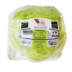 Repolho Verde Orgânico  Solo Vivo