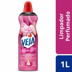 Limpador perfumado aroma sense alegria Veja 1 litro