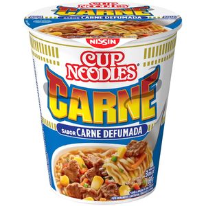 Macarrão Instantâneo Sabor Carne Defumada Cup Noodles 69g