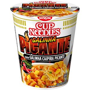 Macarrão Instantâneo Sabor Galinha Caipira Picante Cup Noodles 68g