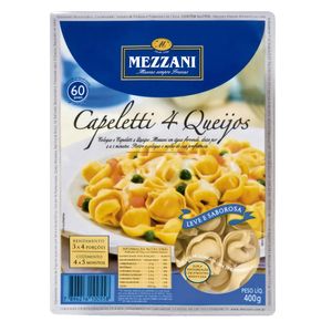 Capeletti Sabor 4 Queijos Mezzani 1kg