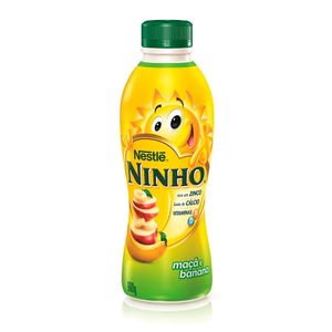Iogurte Líquido Sabor Maça e Banana Ninho Nestlé 850g
