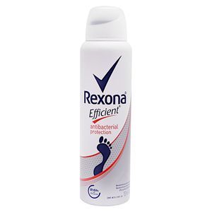 Desodorante aerosol antitranspirante efficient antibacterial Rexona 100ml
