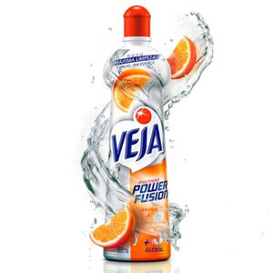 Limpador multiuso power fusion laranja Veja 500ml