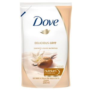 Sabonete líquido delicious care refil Dove 200ml