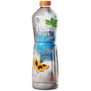 Chá ice tea sabor pêssego zero Leão 1,5 litros