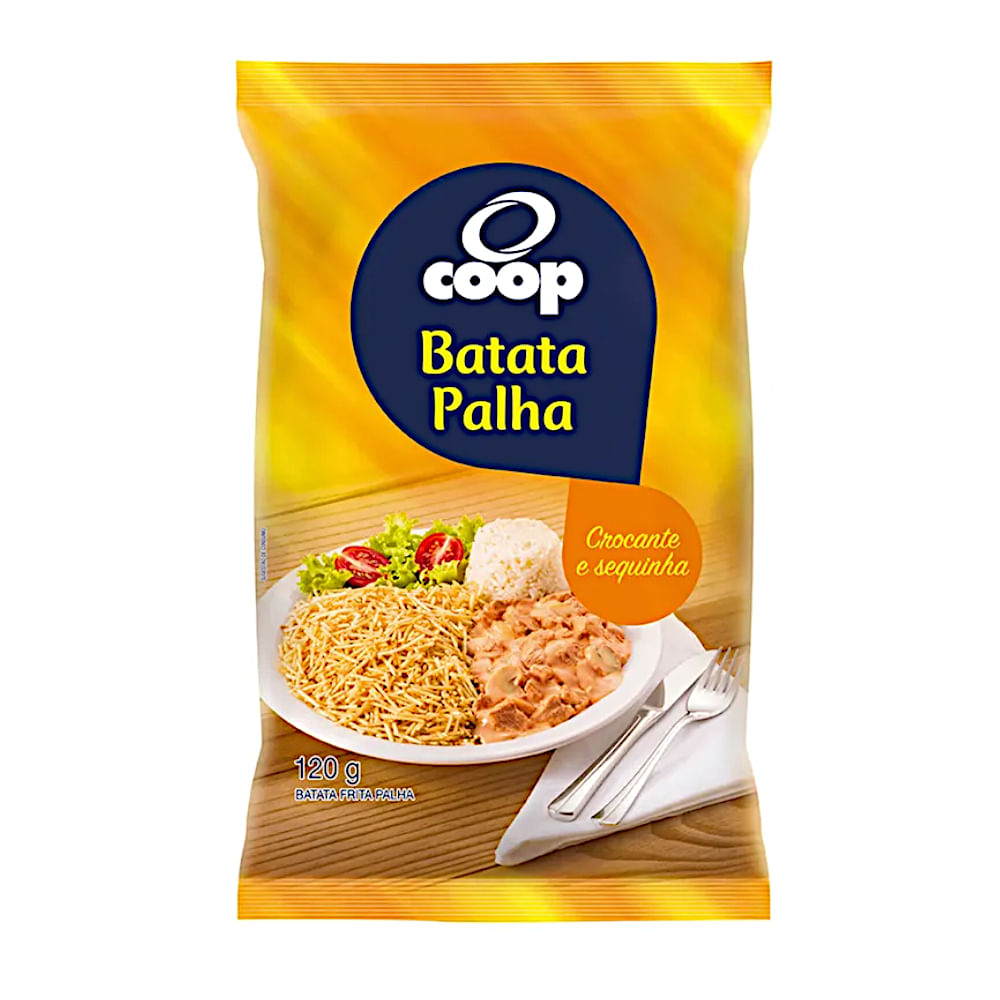 Batata Palha Extra Fina Mais Brasil 120g