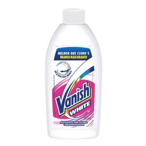 Alvejante sem Cloro Líquido Vanish Branqueador White 500ml