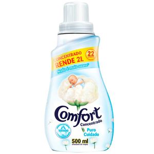 Amaciante para Roupas Comfort Concentrado Intense Puro Cuidado 500ml