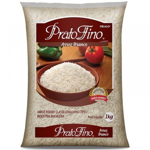 Arroz Branco Prato Fino Tipo 1 1kg