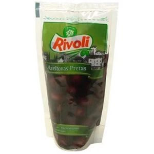 Azeitona Preta Rivoli Com Caroço Sachê 180g