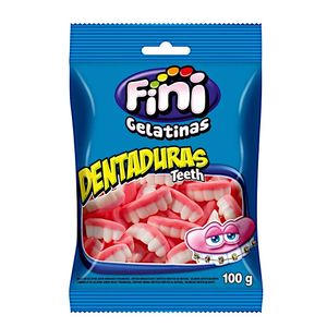 Bala Gelatinosa Fini Dentaduras 100g