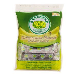 Bananada Cristalizada Paraibuna 300g