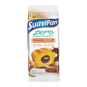 Bolinho Suavipan Zero Açúcar Cenoura e Chocolate 40g