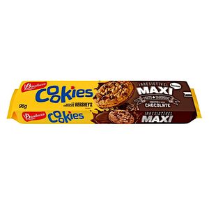 Cookies Bauducco Maxi Baunilha com Gotas de Chocolate 96g