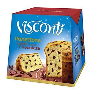 Panettone com Gotas de Chocolate Visconti 400g