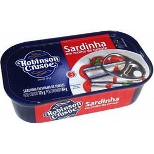 Sardinha com Molho de Tomate Robinson Crusoe 125g