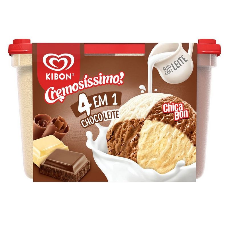 Sorvete Kibon Cremosissimo Chocolate 3,2 Litros - Supermercado Fanelli -  Compre Online em Piraí do Sul/PR