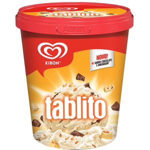 Sorvete tablito Kibon 800ml