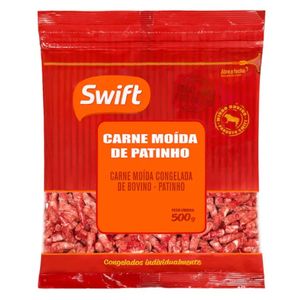 Carne moída patinho Swift 500g