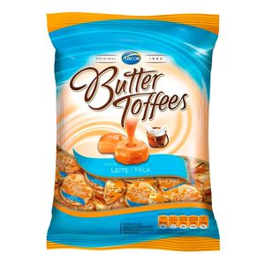 Bala Mastigável Arcor Butter Toffees Leite 100g