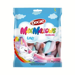 Marshmallow recheado unicórnio Docile 50g