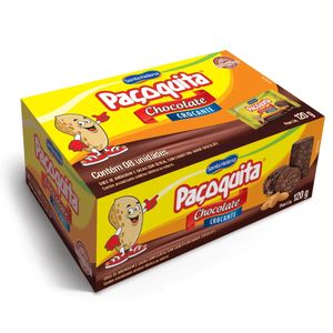 Paçoquita com cobertura de chocolate Santa Helena 120g