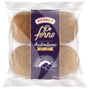 Pão de hambúrguer australiano do forno Wickbold 320g