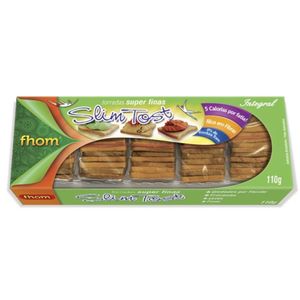 Torrada Slim Tost Natural Fhom 110g