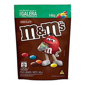 Confeito M&M's Chocolate ao Leite 148g