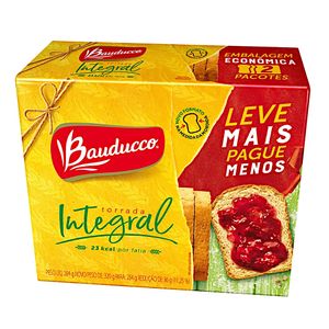 Torrada Integral Bauducco 284g