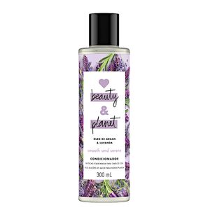 Condicionador smooth and serene poleo de argan & lavanda Love, Beauty And Planet 300ml