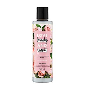 Shampoo manteiga de murumuru & rosa Love, Beauty And Planet 300ml