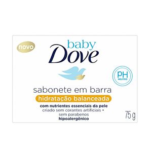 Sabonete Baby hidratação balanceada Dove 75g