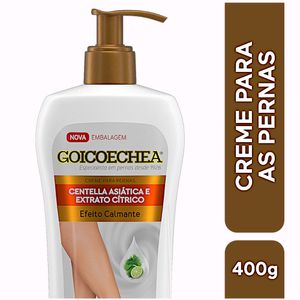 Creme para pernas centella asiatica e extratos cítricos Goicoechea 400g