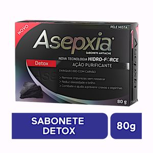 Sabonete barra detox Asepxia 80g