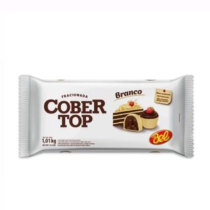 Chocolate para Cobertura em Barra Bel Cobertop Branca 1,01kg
