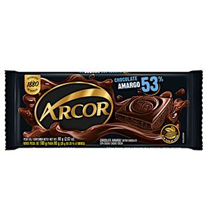 Tablete de Chocolate Meio Amargo 40% Arcor 80g