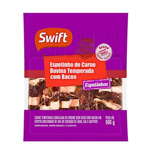 Espetinho bovino com bacon Swift 900g