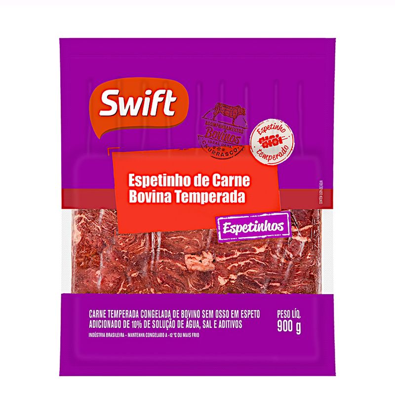 Espetinho Bovino Swift 900g - Loja Online Swift - Swift