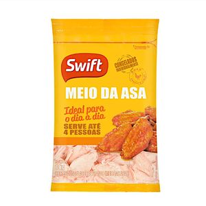 Meio da asa temperada Swift 1kg