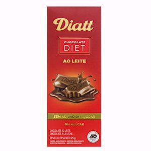 Chocolate Diet Diatt Ao Leite 25g