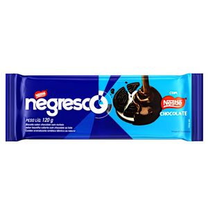 Biscoito Recheado Nestlé Negresco Chocolate Coberto com Chocolate 120g