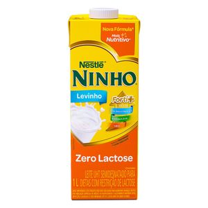 Leite Levinho Semidesnatado Zero Lactose Ninho 1 Litro