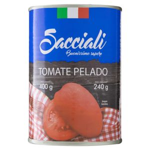 Tomate Pelado Sacciali LT 400G