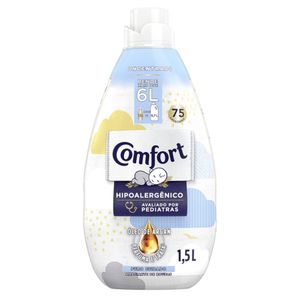 Amaciante para Roupas Comfort Concentrado Intense Puro Cuidado 1,5L