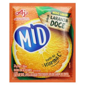 Refresco em Pó Laranja Doce MID 20g